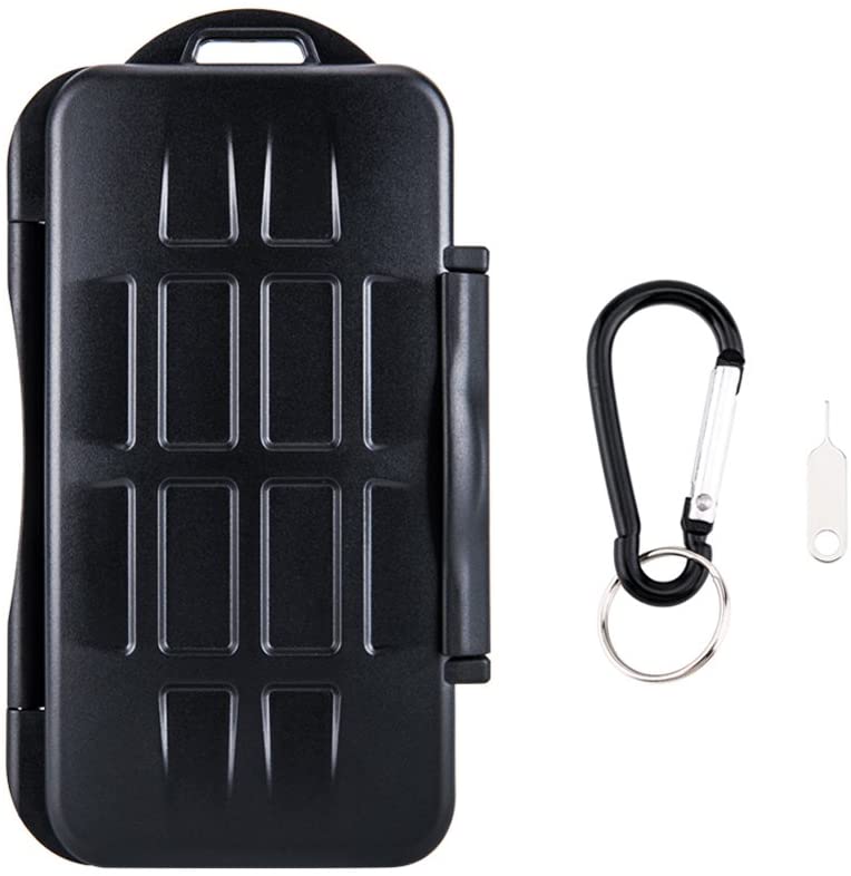 JJC Memory Card Case, SD Card Storage Box for 12 SD Cards + 18 Micro SD + 6 CF Compact Flash Cards (36 Slots) - Image 2