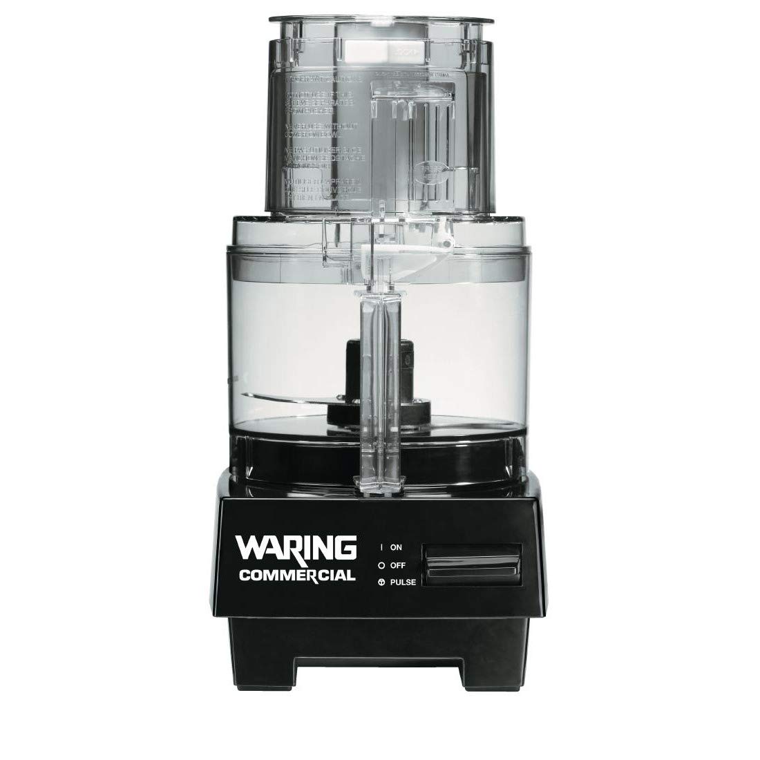 Waring Commercial CC025 Light Duty Food Processor, 1.75L Capacity, 410 Watt, Black, 330(H)x 213(W)x 174(D)mm - Image 2