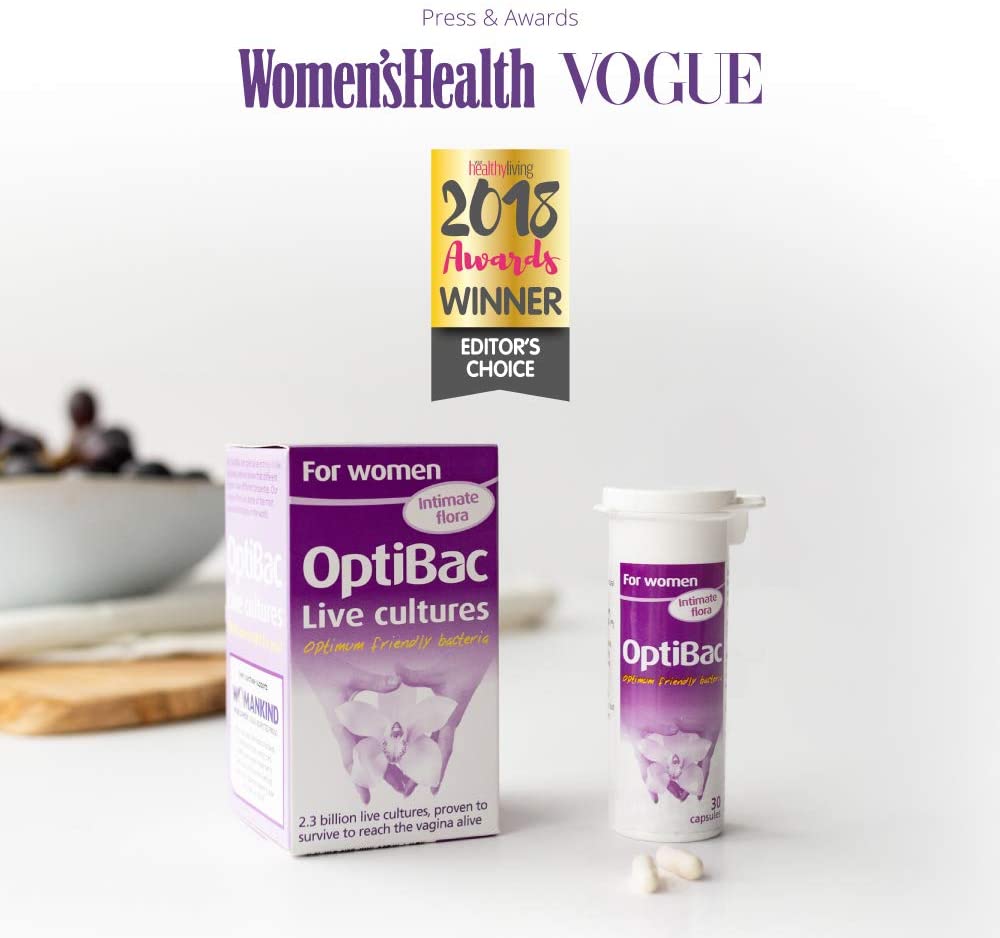 Optibac Probiotics for Women, Vaginal Probiotics, Most Researched Strains for Intimate Flora - Image 4