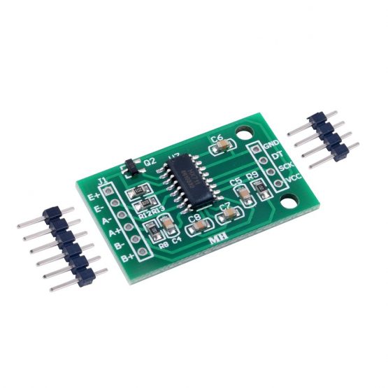 Stemedu Load Cell 5KG Amplifier HX711 24 Bit Precision A/D Module Pressure Weighing Sensor, Portable Kitchen Scale Digital Weight Sensor AD Module for Arduino Raspberry Pi - Image 2
