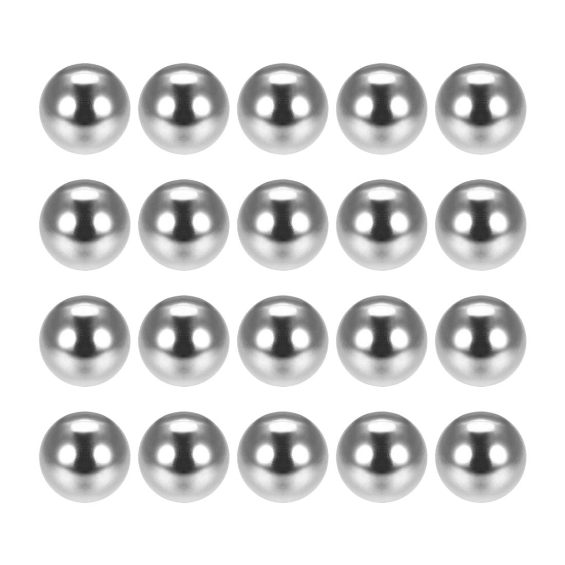 sourcing map 10mm Precision Chrome Steel Bearing Balls G25 30pcs, 10mm (30pcs)