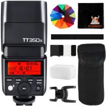 GODOX TT350S TTL 2.4G Camera Flash GN36 1/8000s HSS Wireless Mini Flash Speedlight for Sony Mirrorless Cameras (TT350S)