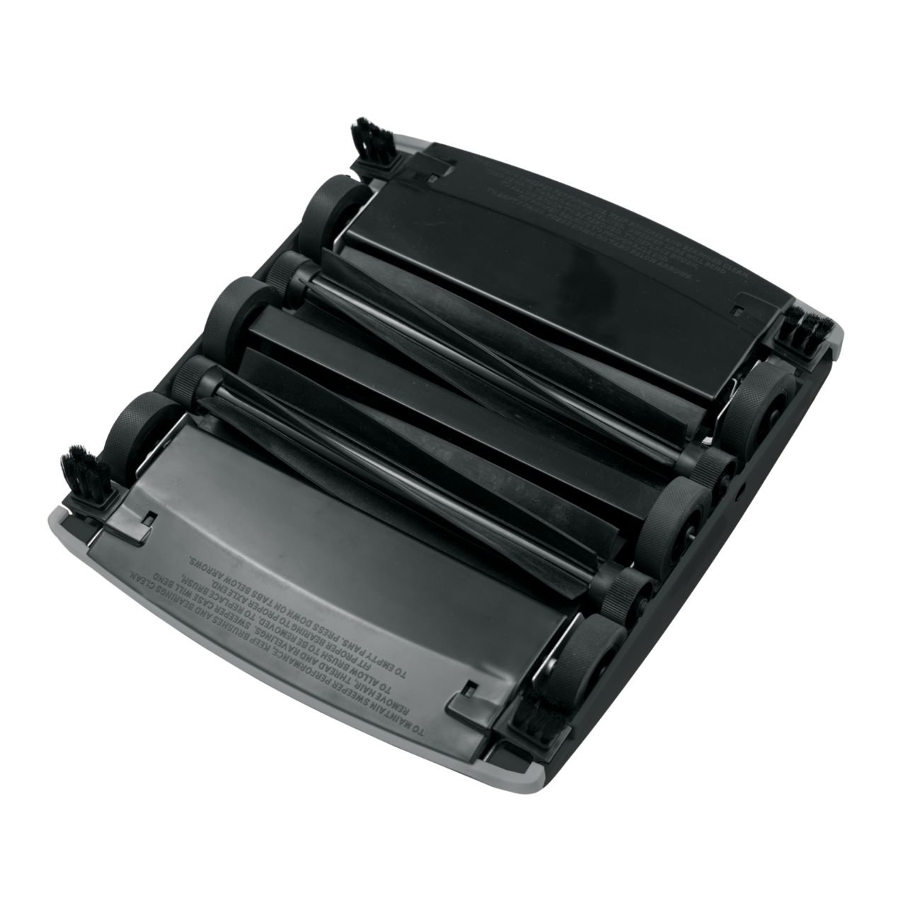 Rubbermaid Commercial Products FG421588BLA, Brushless Mechanical Sweeper - Black, 76/1118(H) x 241(W) x 266(D)mm - Image 3