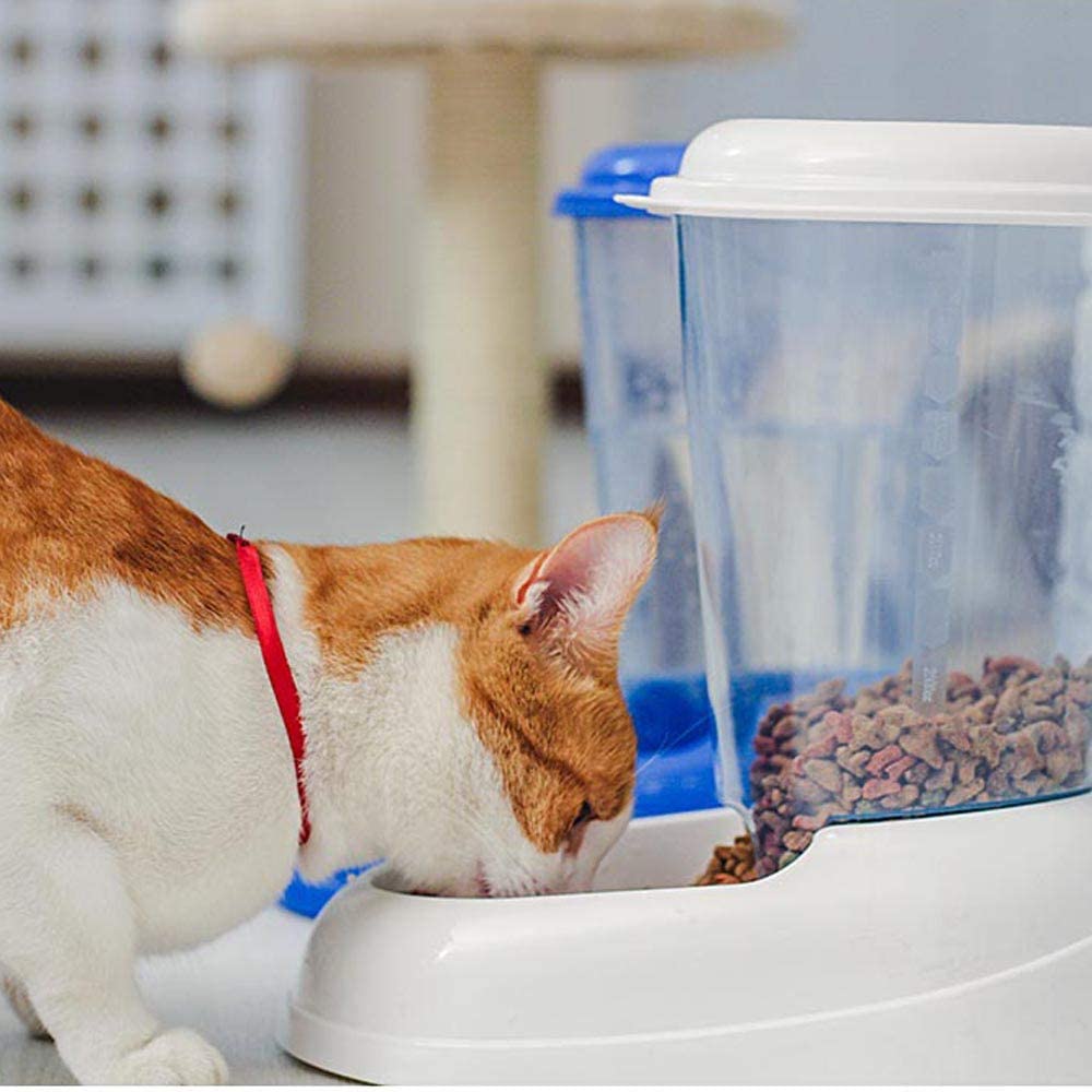 Ferplast Dry food dispenser for dogs and cats 3 Liter ZENITH Practical pet feeder food dispenser biscuits for animals Transparent tank with lid - Image 3