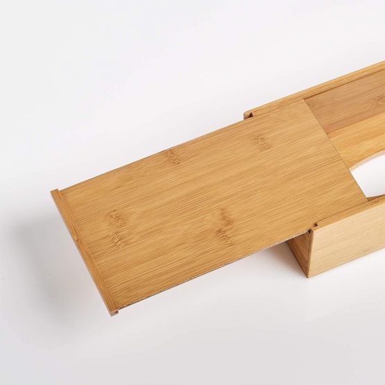 Zeller 25305 Bamboo Tissue Box 27.5 x 15.5 x 8.5 cm, Wood - Image 4
