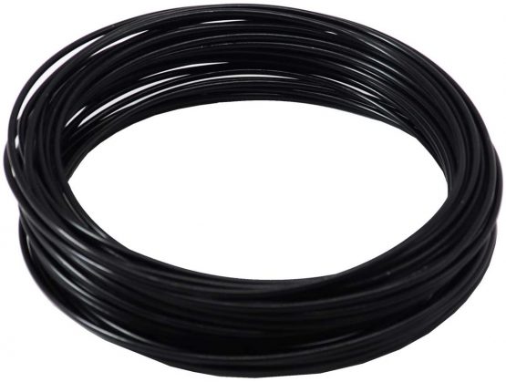 Aluminium Wire Rolls 10m Bendy Craft Silver Wire for Jewelry Making,DIY Sculpture,Modelling Making and Crafts(Black,Diameter-2.0mm) - Image 3