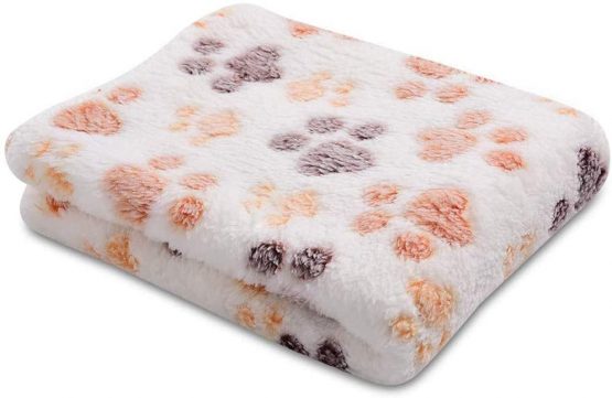 CHUER Dog Bed Blanket, Pet Blanket Premium Soft and Warm Fluffy Durable Fleece Cat Puppy(60 * 40cm)