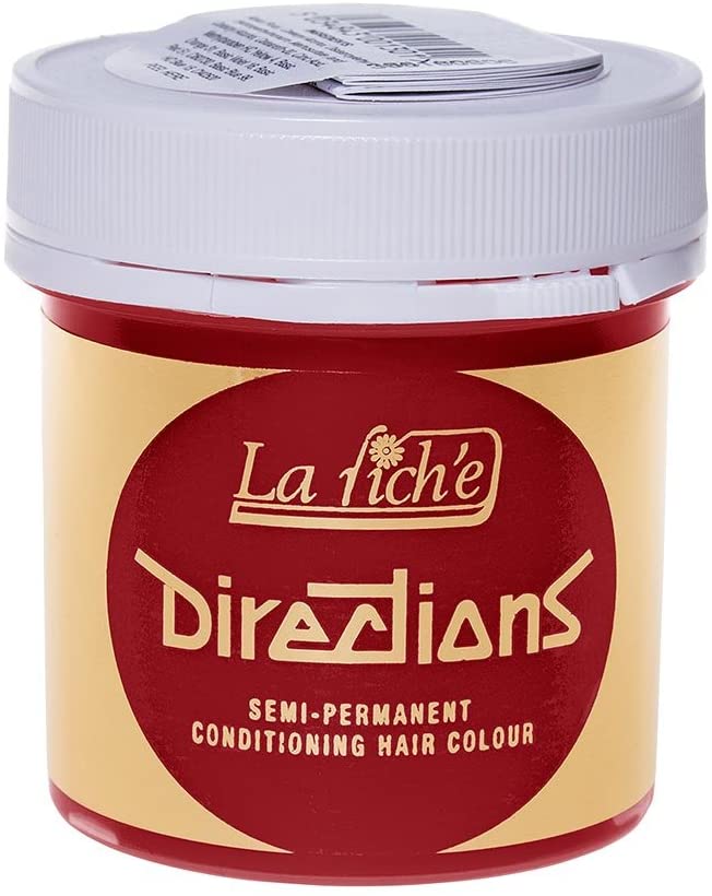 La Riche Directions - Set of 4 Semi-Permanent Hair Colour - 88ml Jars, Poppy Red, 88 ml (Pack of 4) - Image 3