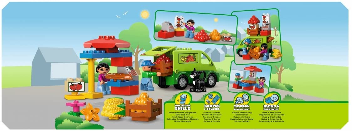 LEGO® DUPLO®LEGOVille 5683 : Market Place, Assorted, Small - Image 4