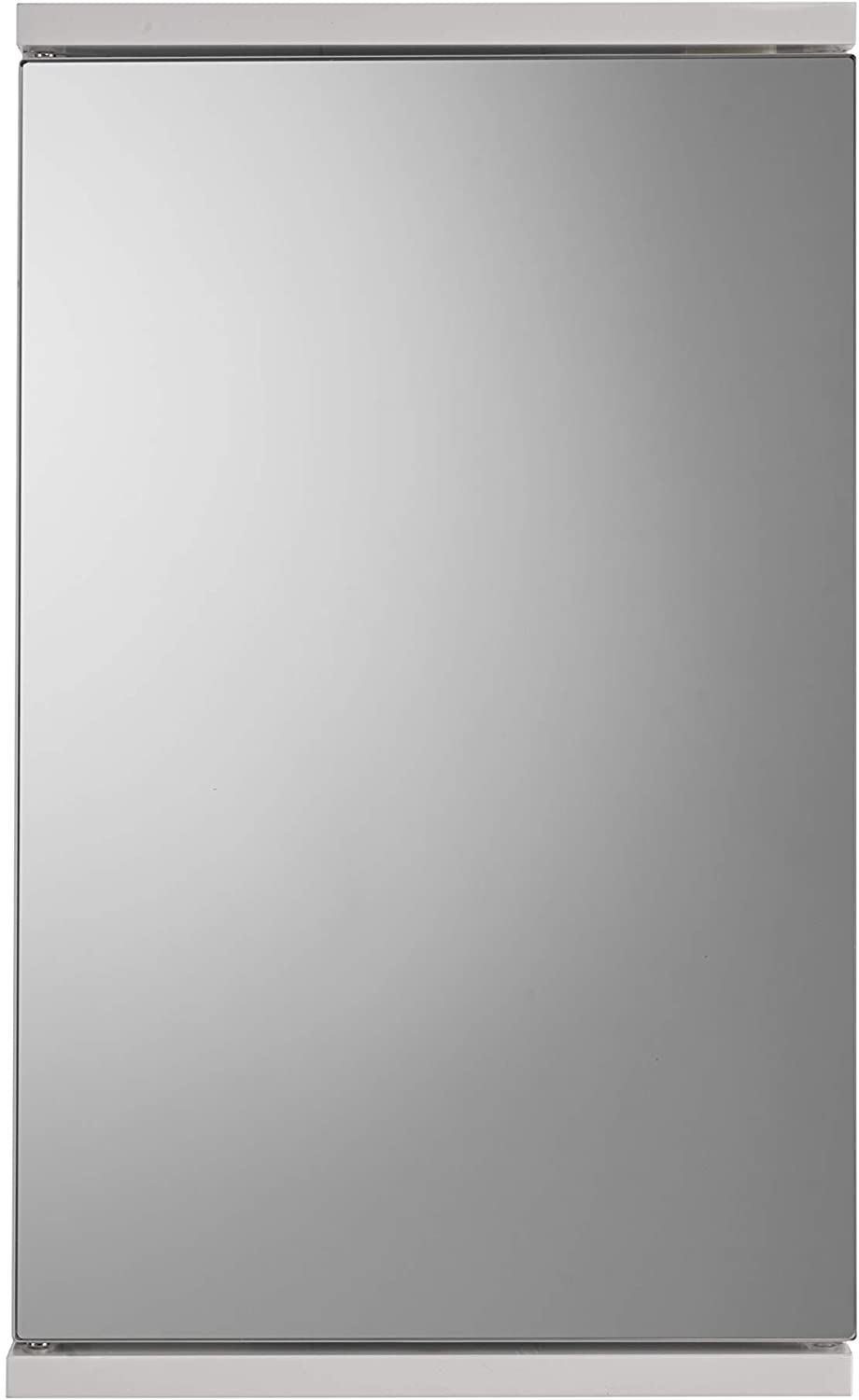 Croydex Simplicity Corner Bathroom Cabinet, Compact Corner Wall-Mounted Bathroom Storage