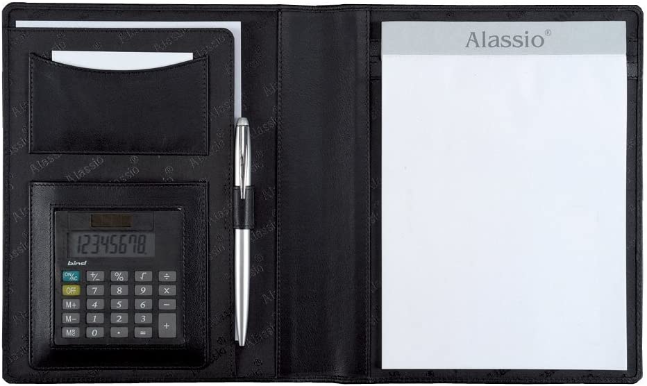 Alassio Bormio 43008-1 Writing Case DIN A5 Leather Black - Image 2