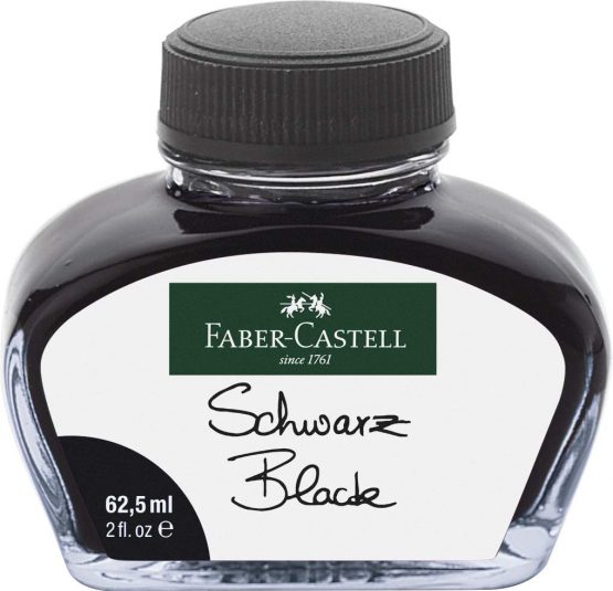Faber-Castell 148700 Ink Glass for Writing Instruments with Converter Black - Image 2