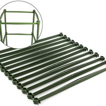 LouisaYork Tomato Cage Stakes,12Pcs/36Pcs Tomato Trellis Connectors Stake Arms Plant Stem Clips Expandable Trellis Connectors for Any 11mm Diameter Plant Stakes