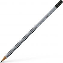 Faber-Castell 117201 Blacklead pencil GRIP 2001 B with eraser tip