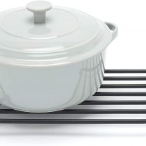 simplywire - Trivet - Heat Resistant - Kitchen Worktop Protector - Large - Black