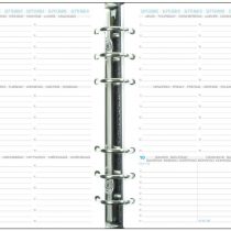 Exacompta Exatime 17 Weekly Calendar Refill Horizontal September 2020-2021 105 x 172 mm