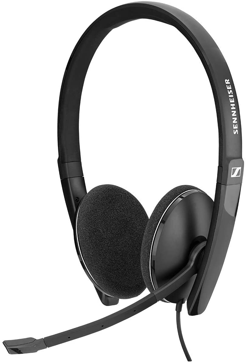 Sennheiser PC 5.2 CHAT, wired headset for relaxed gaming e-learning, noise canceling microphone, high comfort, foldable