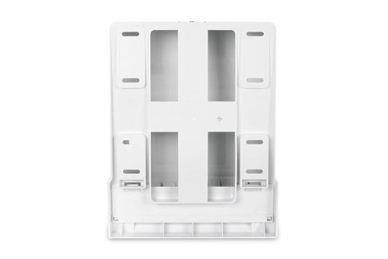 Funny Paper Towel Dispenser for approx. 600 ZZ/C-Fold sheets, lockable, plastic, white - Image 2