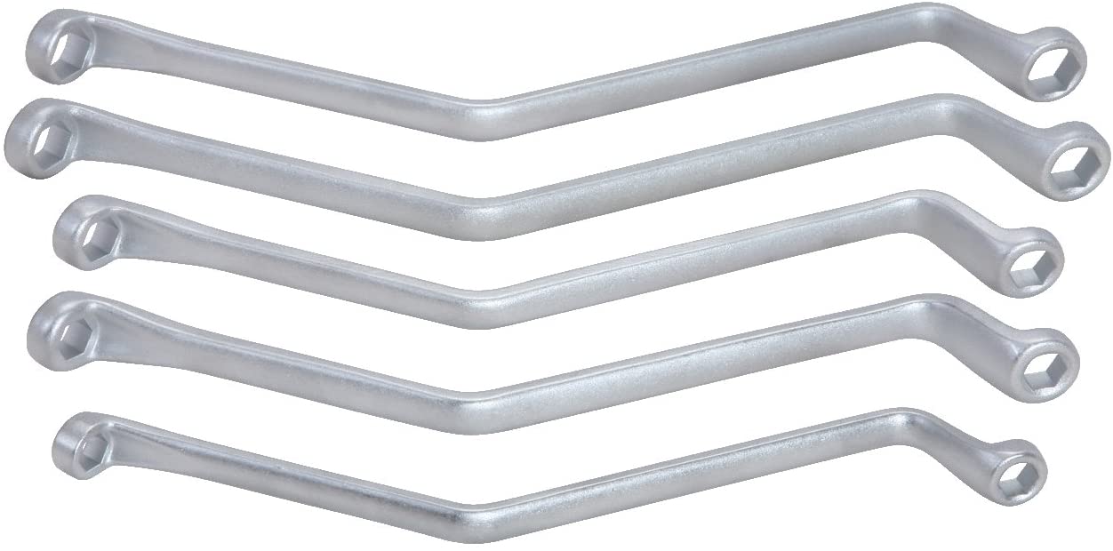 KS Tools 518.0300 7-11mm Classic Brake Bleeding Wrench Set (5 Pieces), Chrome - Image 4