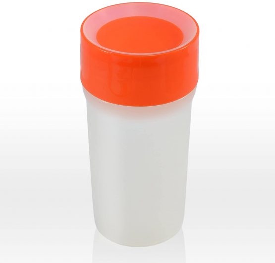 Litecup - the no-spill sippy cup that lights up - Vivid Orange