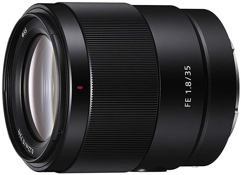 Sony 35mm f/1.8 Full-Frame E-Mount Prime Lens - Ideal for Street Portrait, and Low-Light Photography, Black