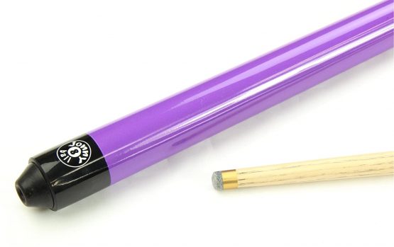 Jonny 8 Ball 57 Inch PURPLE JET 2pc Ash Pool Snooker Cue - 10mm Tip - Image 2