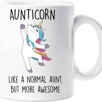 61 Second Makeover Aunticorn Mug Auntie Unicorn Aunt Aunty Funny Mug Present