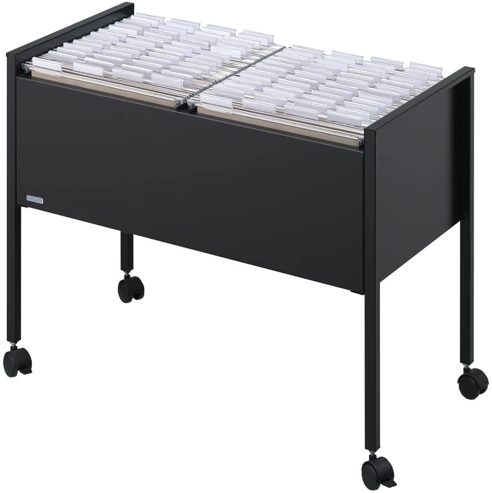 Durable Eco Suspension File Trolley 100 Duo, Black, 760 x 592 x 425 mm - Image 4