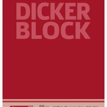 Brunnen 1052687 Block/Notepad/The Chunky Block A4, Lined, 100 Sheets, 60 g/m²)
