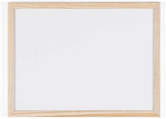 Bi-Office Whiteboard Budget, Magnetic, Wood Frame, 40 x 30 cm - Image 2