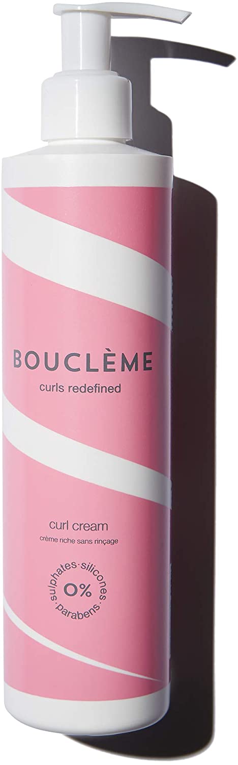 Bouclème - Curl Cream 300ml - Leave In Hold Cream for All Curl Types - 96% Naturally Derived Ingredients and Vegan Curly Hair Products