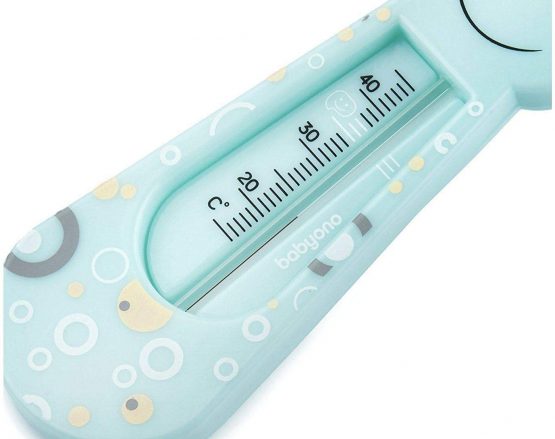 Baby Safe Floating Bath Thermometer Giraffe - Turquoise - Image 2
