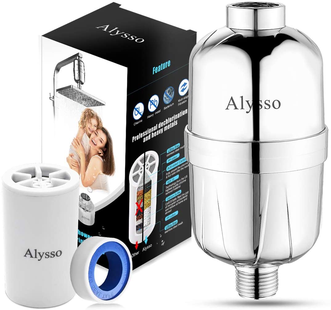 Alysso Shower Filter Chlorine, Professional Reducing Chlorine Fluoride