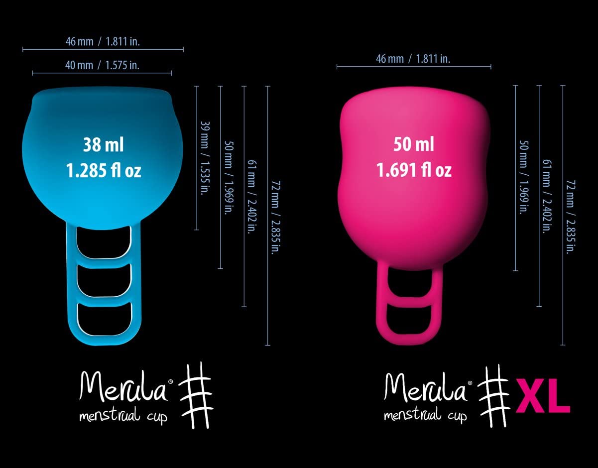 Merula Cup XL Midnight (Black) - The Menstrual Cup for Those Very Heavy Days - Image 4