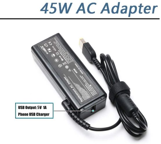 ADLX45NDC3A ADLX45NLC3A ADLX45NCC3A ADLX45NCC2A Laptop Charger for Lenovo Thinkpad G50, IdeaPad 300, Yoga 11S 11 Series- 45W Power Supply Charger Adapter - Image 3