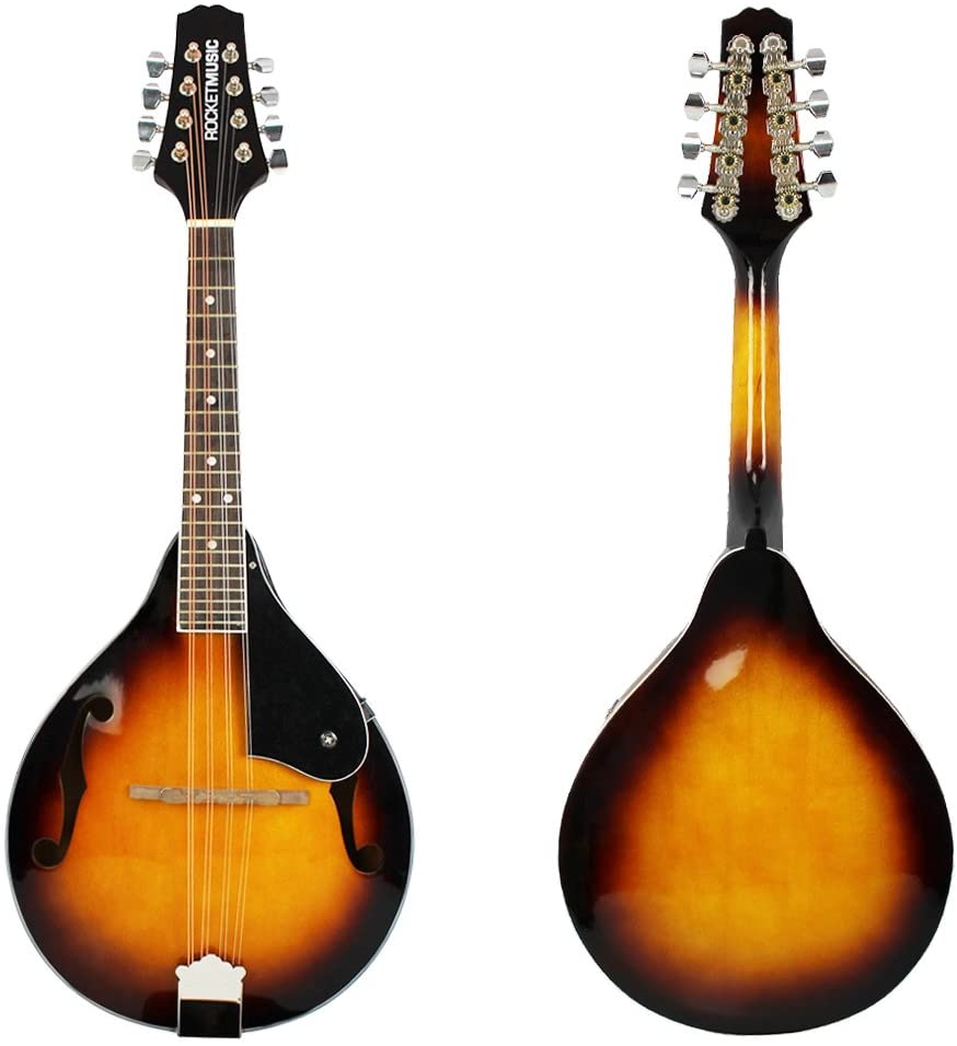 3rd Avenue Rocket Series Traditional Bluegrass Acoustic Mandolin in
