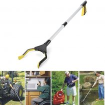 Reacher,Rotating 32 inch Long Handy Pick up Tools,Ideal for Pick Item Up. (1*Piece, Yellow)