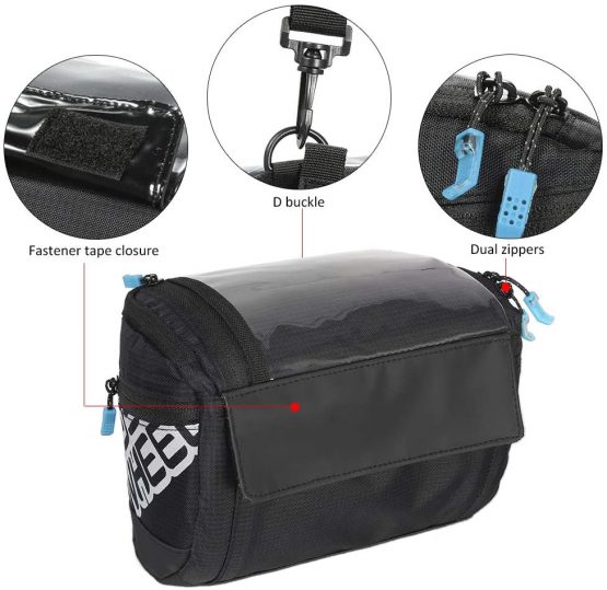 Bike Multi Function Touch Screen Bike Handlebar Bag Bicycle Handlebar Bag - Image 4