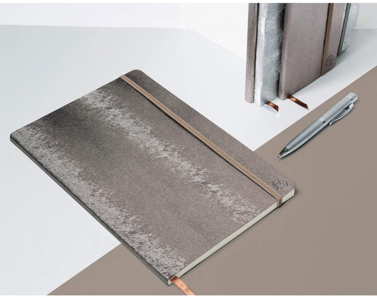 Exacompta 176593E - A Week to View Diary Space 17 Oriane 9 x 17 cm, Silver Colour - January to December 2020 - Image 2