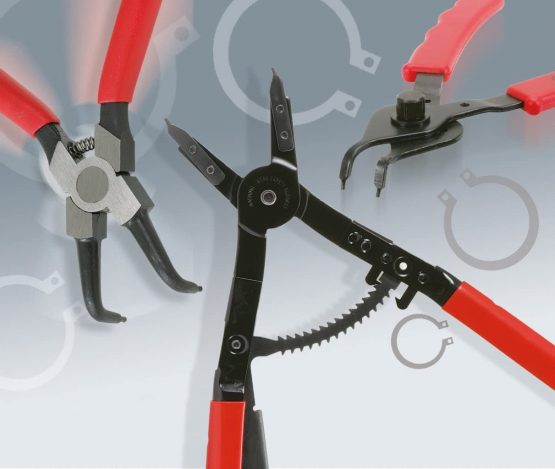 KS Tools 500.1350 Circlip pliers set with ratchet function, 20 pcs - Image 2