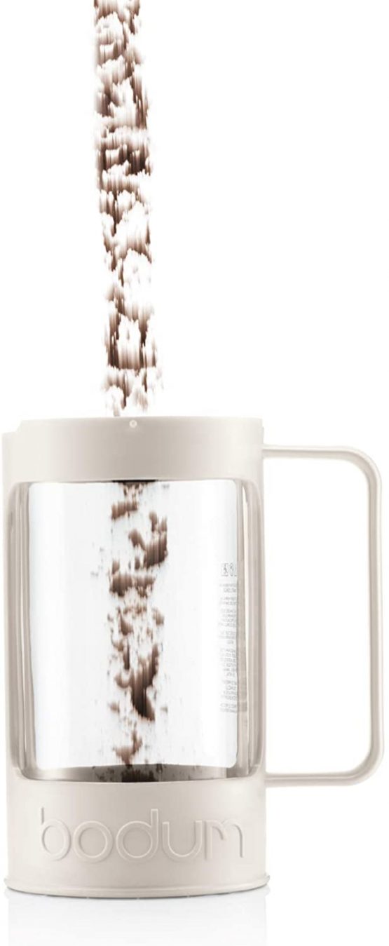 BODUM Bean 8 Cup French Press Coffee Maker, Off White, 1.0 l, 34 oz - Image 4