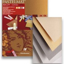 Clairefontaine 96018C PastelMat Pastel Card Pad No1, 360 g, 30 x 40 cm, 12 Sheets - Assorted Colours