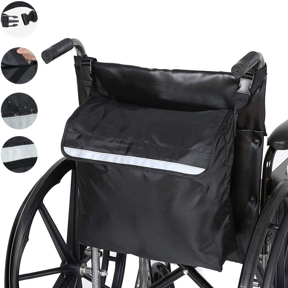 PERFETSELL Wheelchair Backpack Multifunction Wheelchair Bag Outdoor