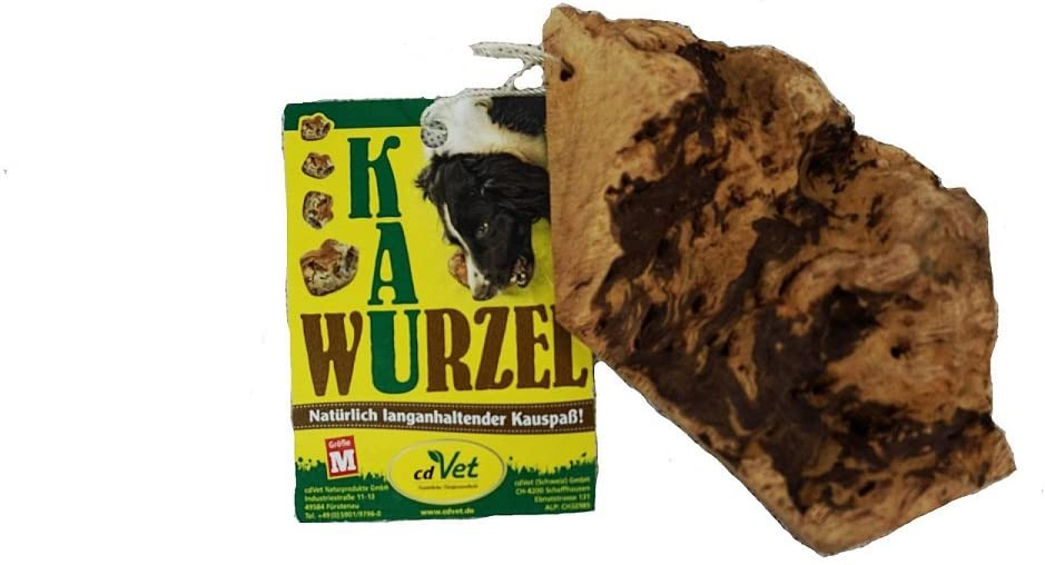 cdVet Naturprodukte Chewing Root M, Dog, toys, relaxation + stress management, dental care, healthy gums + teeth, play + fun