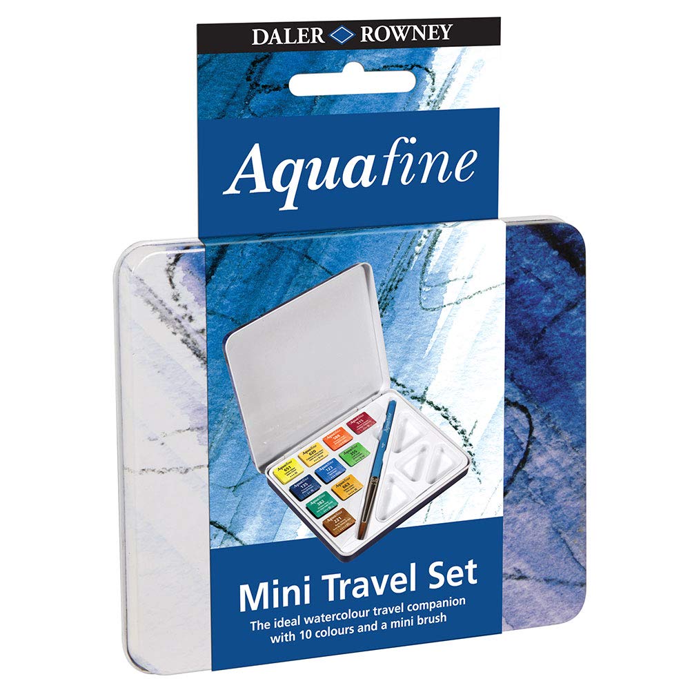 DR Aquafina 10 Half Pan Mini, XDAA910, Multicolour, 54.4 g (Pack of 1) - Image 3