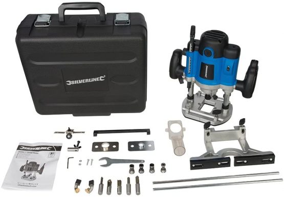 Silverline 124799 2050W Plunge Router 1/2" 2050 W UK - Image 4