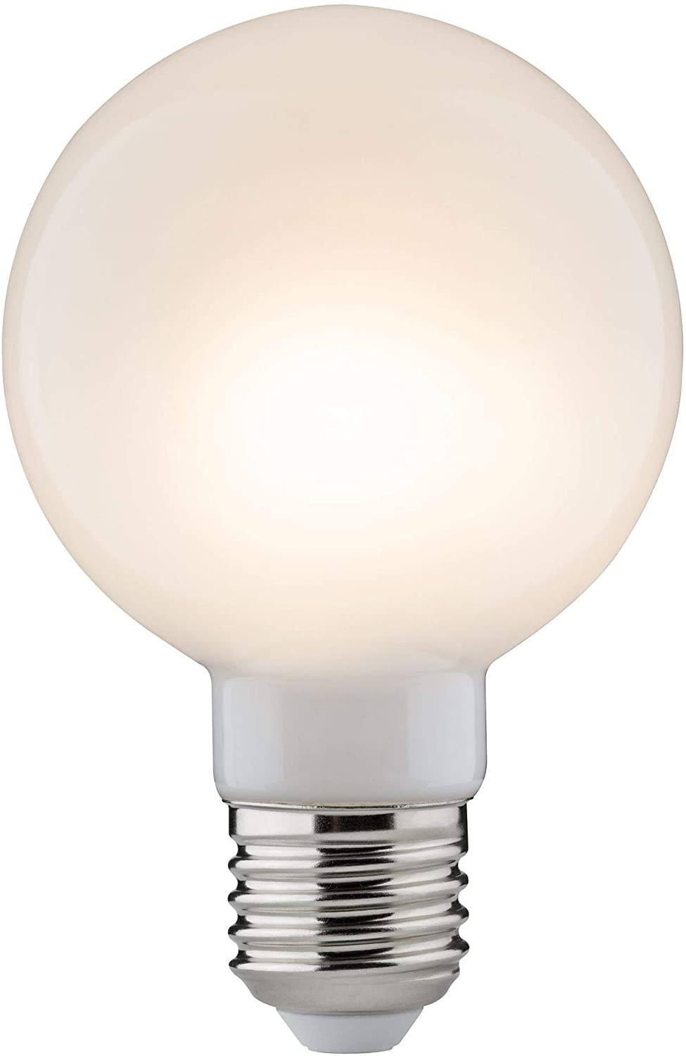 Paulmann 28701 LED Filament Globe lamp 7.5 watts lamp dimmable Opal 2700 K Warm White E27, 1 Stück (1er Pack) - Image 2
