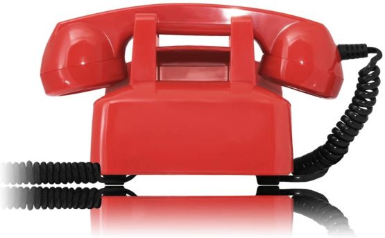 OPIS 60s CABLE with classic white German Post rotary dial inlay: designer retro phone/rotary dial telephone/retro style phone/vintage telephone/classic desk phone with rotary dialler (black) - Image 3