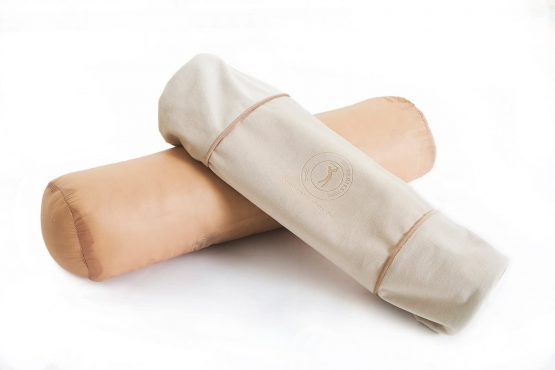 Cylinder Neck And Head Relax Pain Relief Pillow Cervical Round Roll 21"×5" Long Bolster For Back Sleeper Bed Sleeping Supports Leg Massage Pillow With Washable Pillowcase,Bamboo Charcoal Bag Included - Image 2