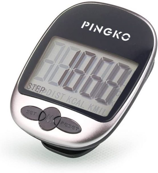 PINGKO Walking Pedometer Accurately Track Steps Portable Sport Pedometer Step/distance/calories/Counter Fitness Tracker, Calorie Counter - Image 2